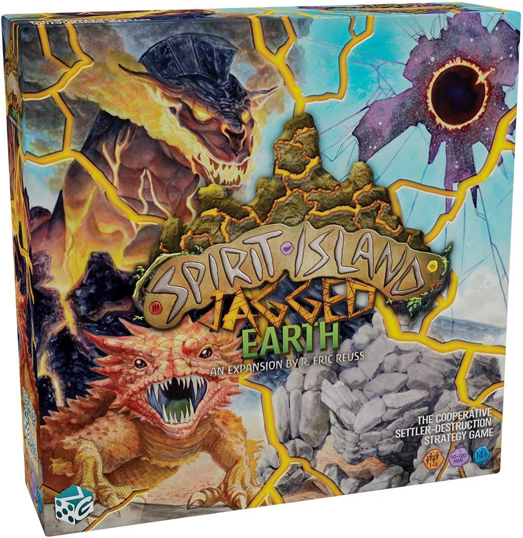 Spirit Island: Jagged Earth Expansion for Cooperative Strategy Fun