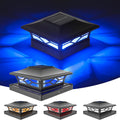 Solar Post Cap Light RGB Color Changing - Solar Fence Cap Lights 4Pack