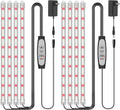 4-Bar Grow Light Strips for Indoor Plants, 16in Full Spectrum