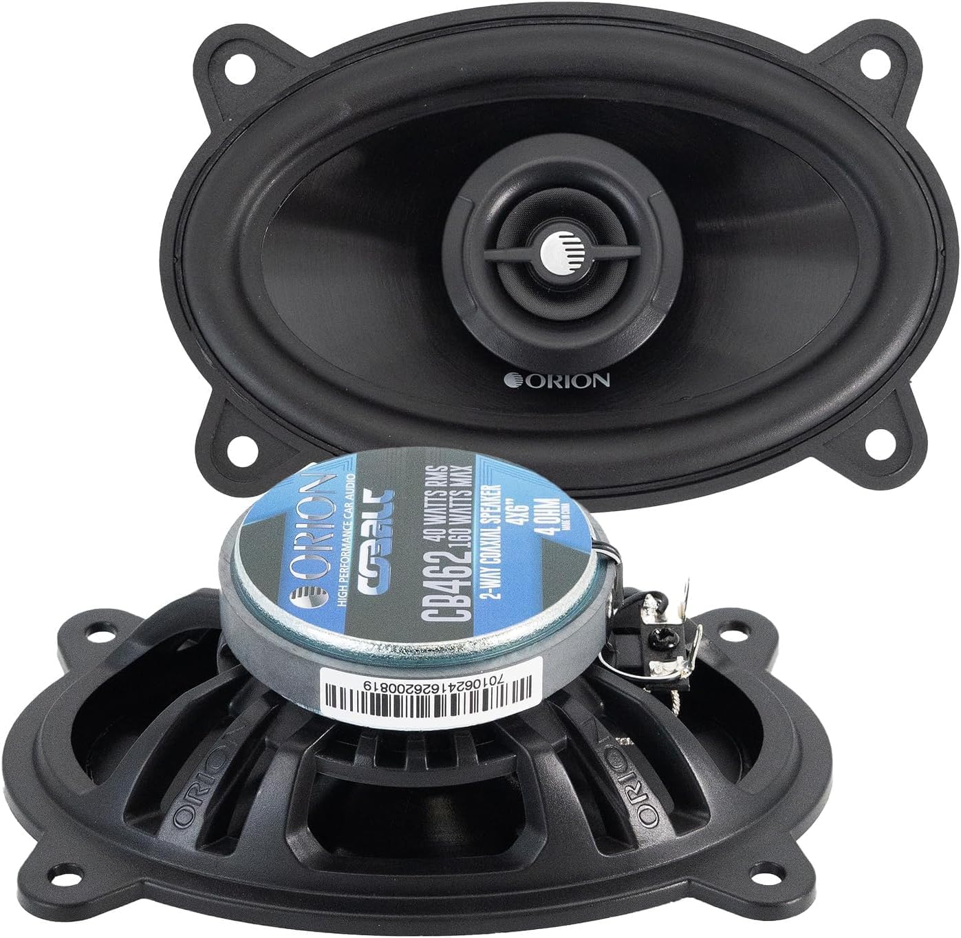 ORION Cobalt Series CB462 4x6 Coaxial Car Speakers for Bass