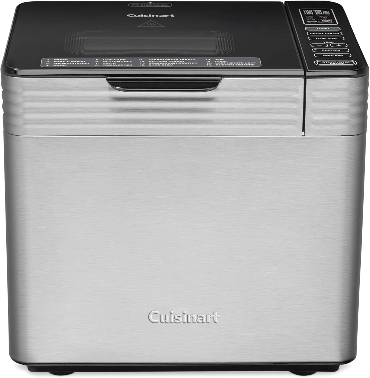 Cuisinart Bread Maker Machine with 16 Menu Options & More