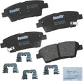Bendix Priority1 CFC1551 Ceramic Rear Brake Pads for Genesis G80