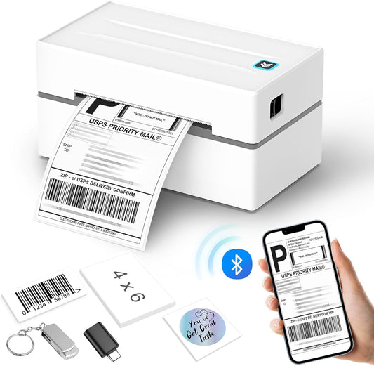 Wireless 4x6 Shipping Label Printer - AnyCash