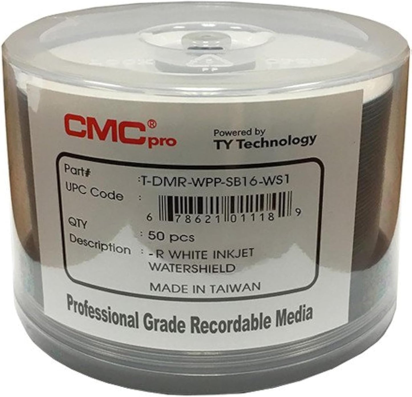 JVC CMC Pro 16X DVD-R 50-Pack with WaterShield Technology