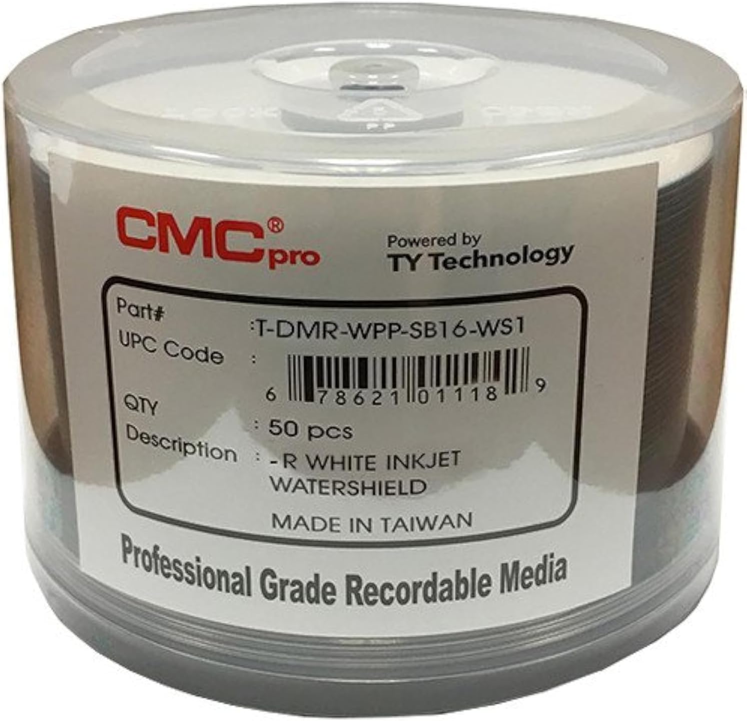 JVC CMC Pro 16X DVD-R 50-Pack with WaterShield Technology