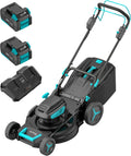 21 in Brushless Lawn Mower - Cordless Self-Propelled with 2x8.0Ah
