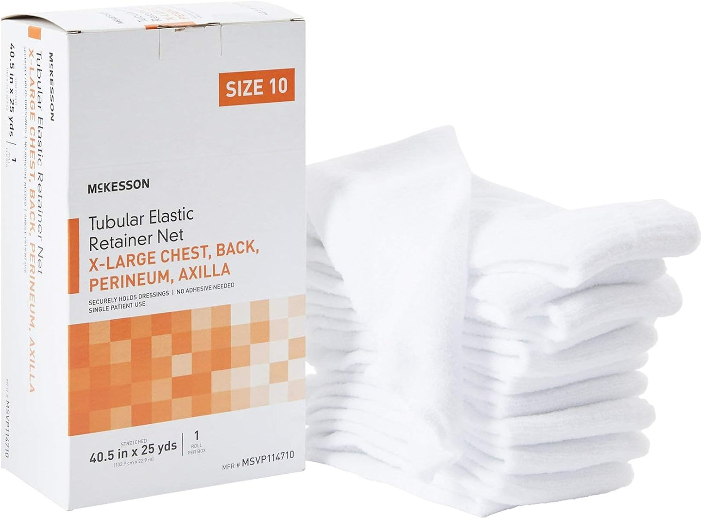 McKesson Tubular Elastic Retainer Net Dressing for Wound Care