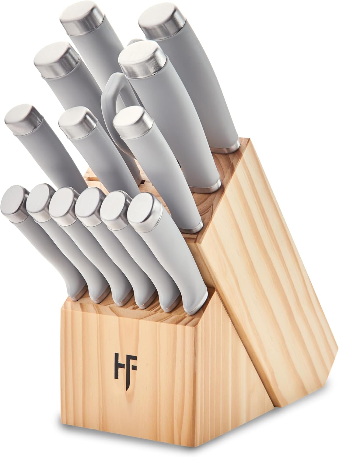 Hampton Forge Epicure Cool 15Pc Block Set for Every Kitchen