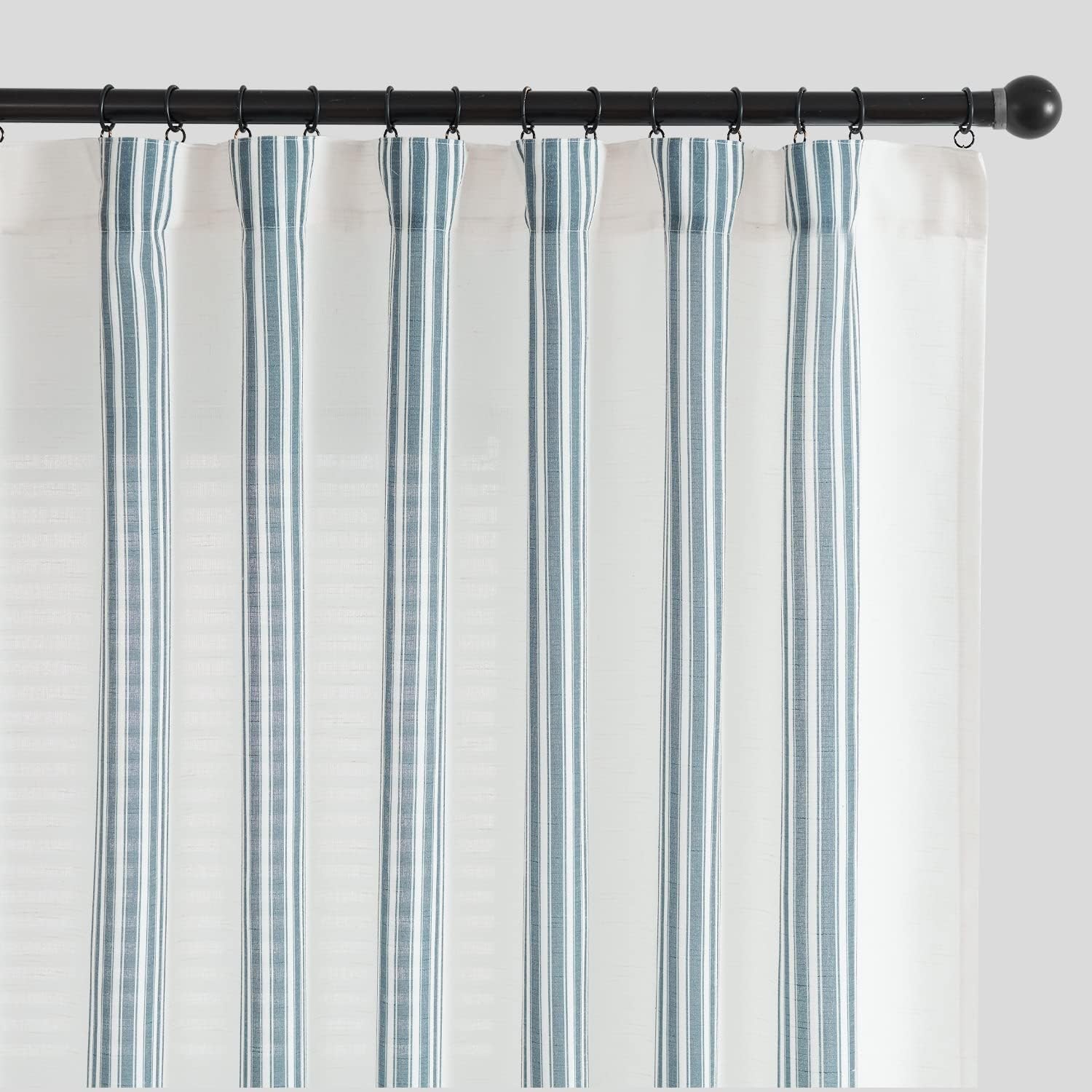 Modern Farmhouse Coastal Curtains Set