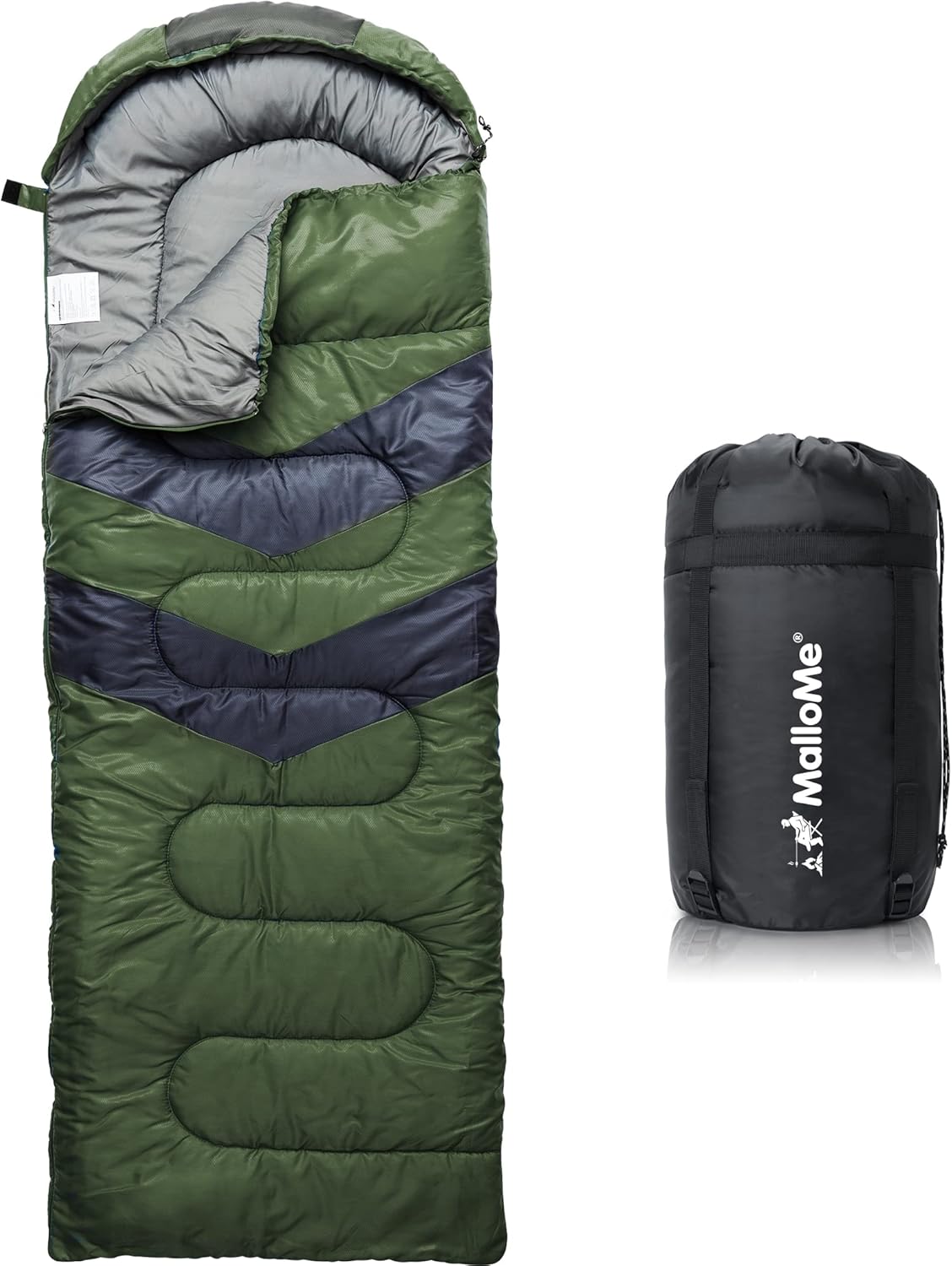 MalloMe Sleeping Bags for Adults and Kids - Lightweight Comfort