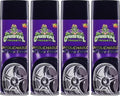 Untouchable TireShine Spray 4PK - Long-Lasting Wet Tire Finish