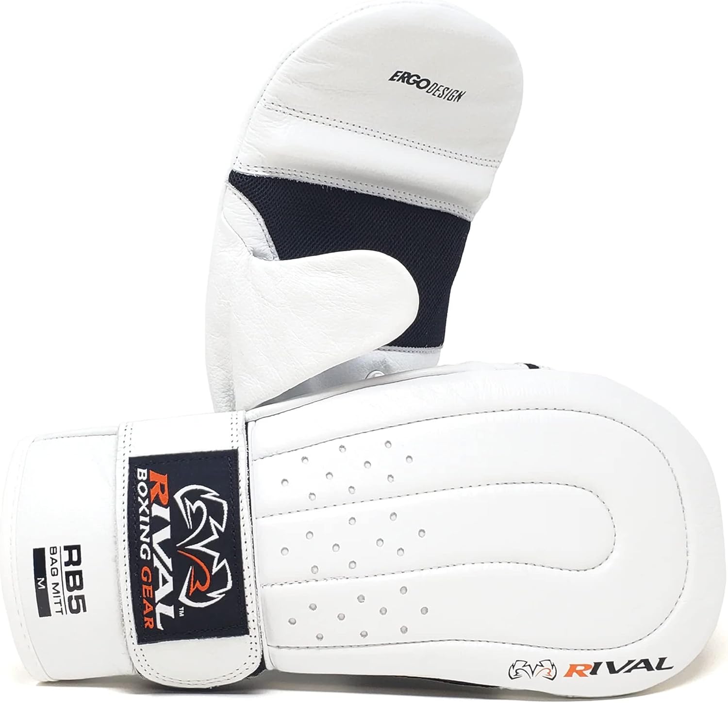 RIVAL Boxing RB5 Bag Mitt Gloves for Fast Twitch Muscle Training