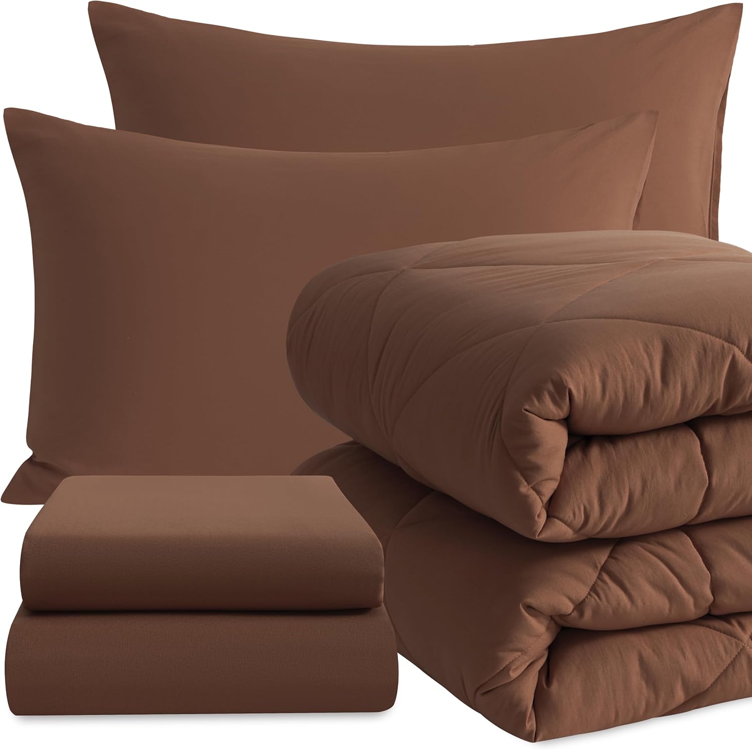 NTBAY Twin Comforter Set with Sheets for Cozy All-Season Comfort