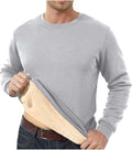 Winter Warmth Mens Fleece Crewneck Sweatshirt