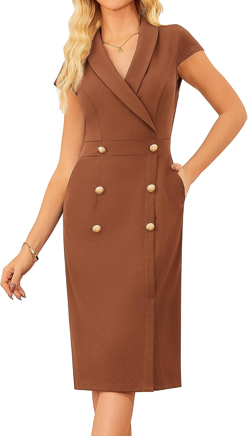 GRACE KARIN Women Work Bodycon Dresses for Office Style