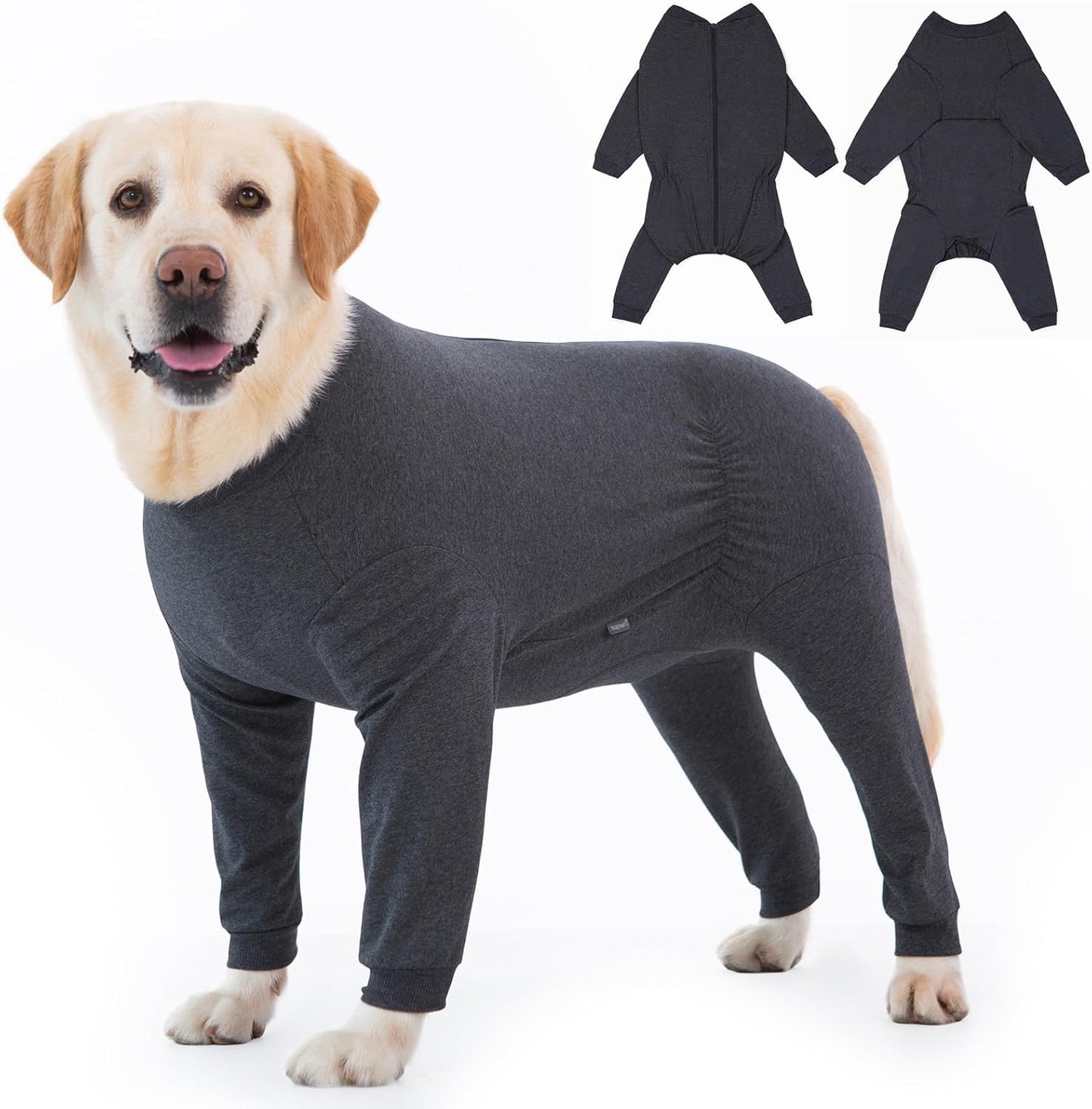 Yeapeeto Dog Onesie Surgery Recovery Suit for Large Dogs