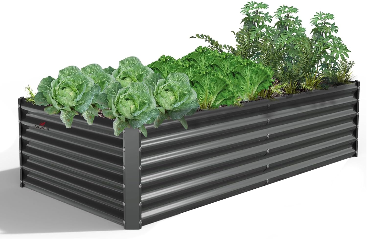 Galvanized Raised Garden Beds for Vegetables and Flowers