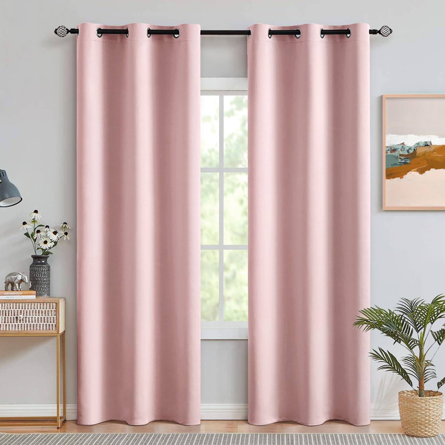 MIULEE Room Darkening Curtains for Light Blocking and Insulation