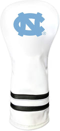 White Vintage Fairway Golf Club Headcover - Retro Form Fit