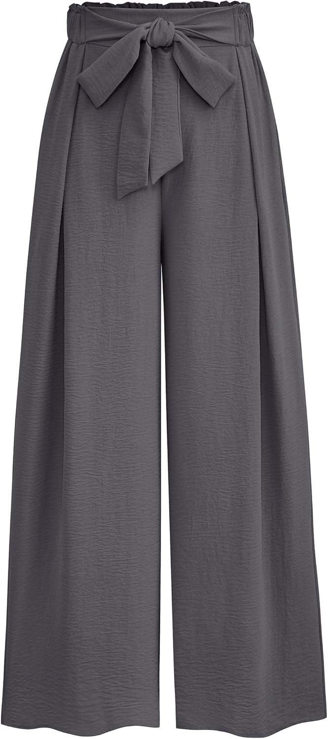 PRETTYGARDEN Women's Wide Leg Work Pants for Business Casual Style