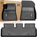 3W Floor Mats Fit for 2021-2023 Tesla Model 3 - Custom TPE Full Set