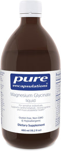 Magnesium Glycinate Liquid - Supports Bone and Heart Health