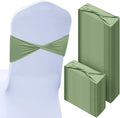 Spandex Chair Sashes for Weddings and Events - 100 Pcs Set