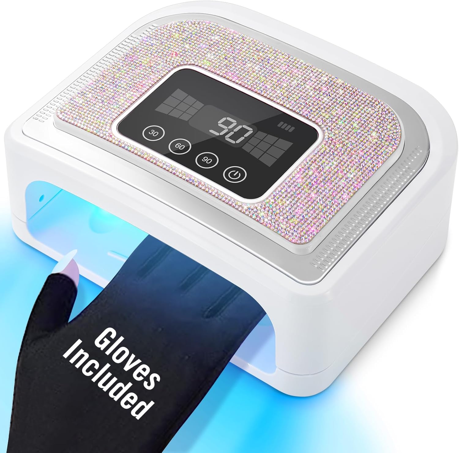 Aedavey Cordless Nail Lamp for Salon-Quality Gel Nails at Home