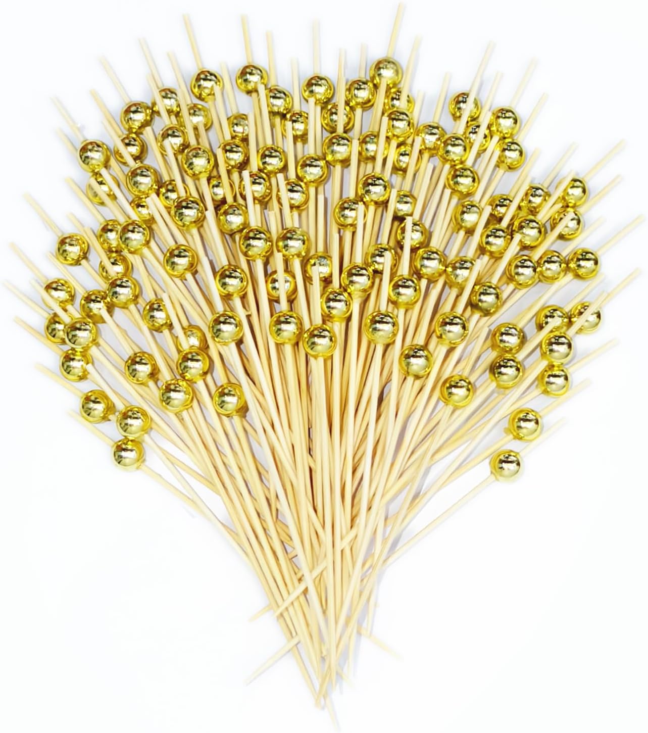 HOPELF Bamboo Cocktail Picks - Elegant Appetizer Skewers