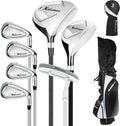 Complete Golf Club Set 8 Pieces Full Set for Beginners - Lightweight