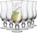 Cheardia 6 Pack 14oz Hurricane Glasses: Versatile for All Drinks