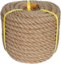 Twisted Manila Rope 3/4 in x 100 ft Natural Jute Rope - Strong