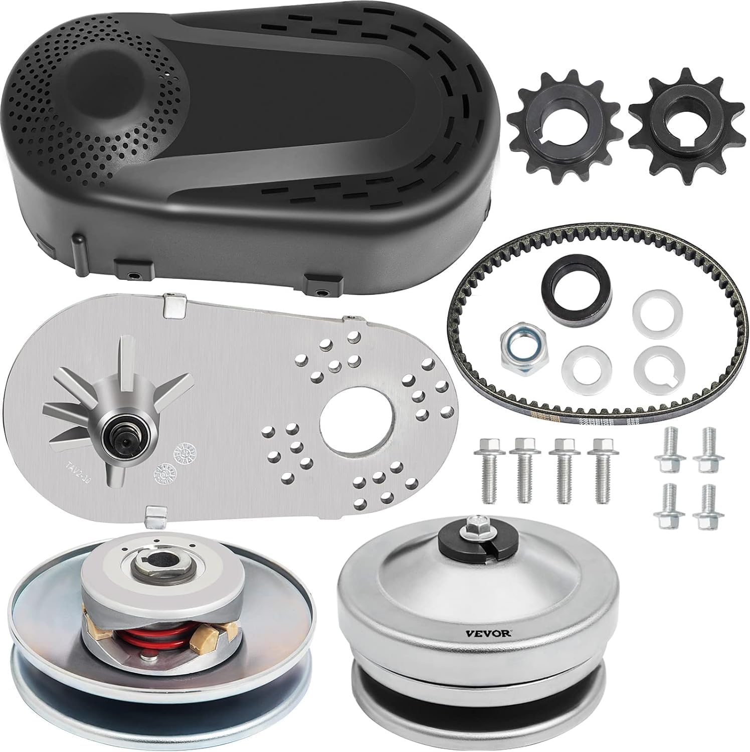 Mophorn Torque Converter CVT for Go Kart Clutch and Mini Bike