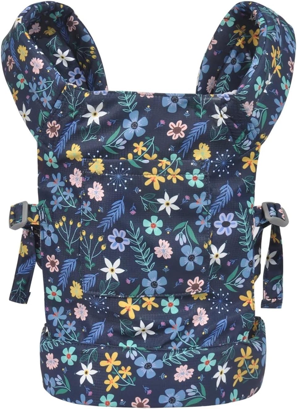 Premium Baby Doll Carrier with Soft Straps - Little Flowers Design