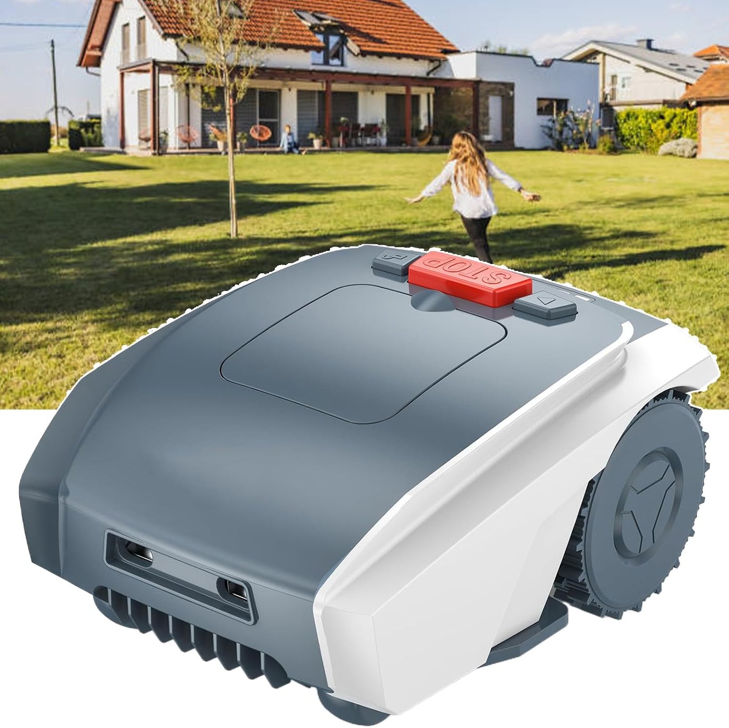 Smart Robot Mower: 1500m2, App Control, Safe