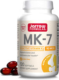 Jarrow Formulas MK-7 90 mcg Vitamin K2 MK-7 - Bone & Heart Support