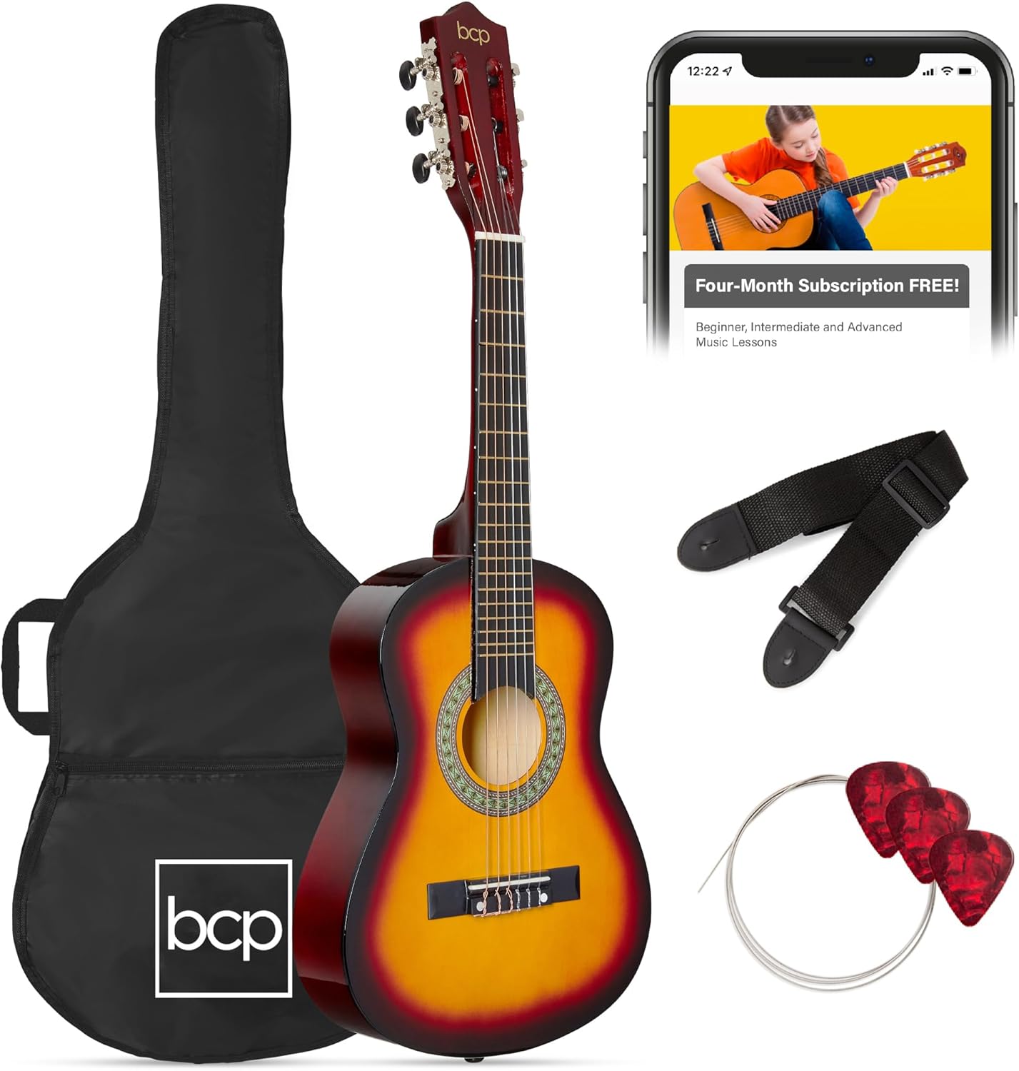 Best Choice Products 30in Kids Acoustic Guitar Starter Kit Review