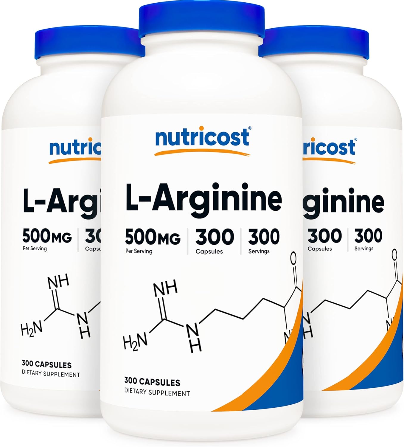 Nutricost L-Arginine 500mg Capsules for Enhanced Performance