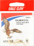 Eagle Claw Offset Single Slice Hook - Reliable Salmon Egg & Bait