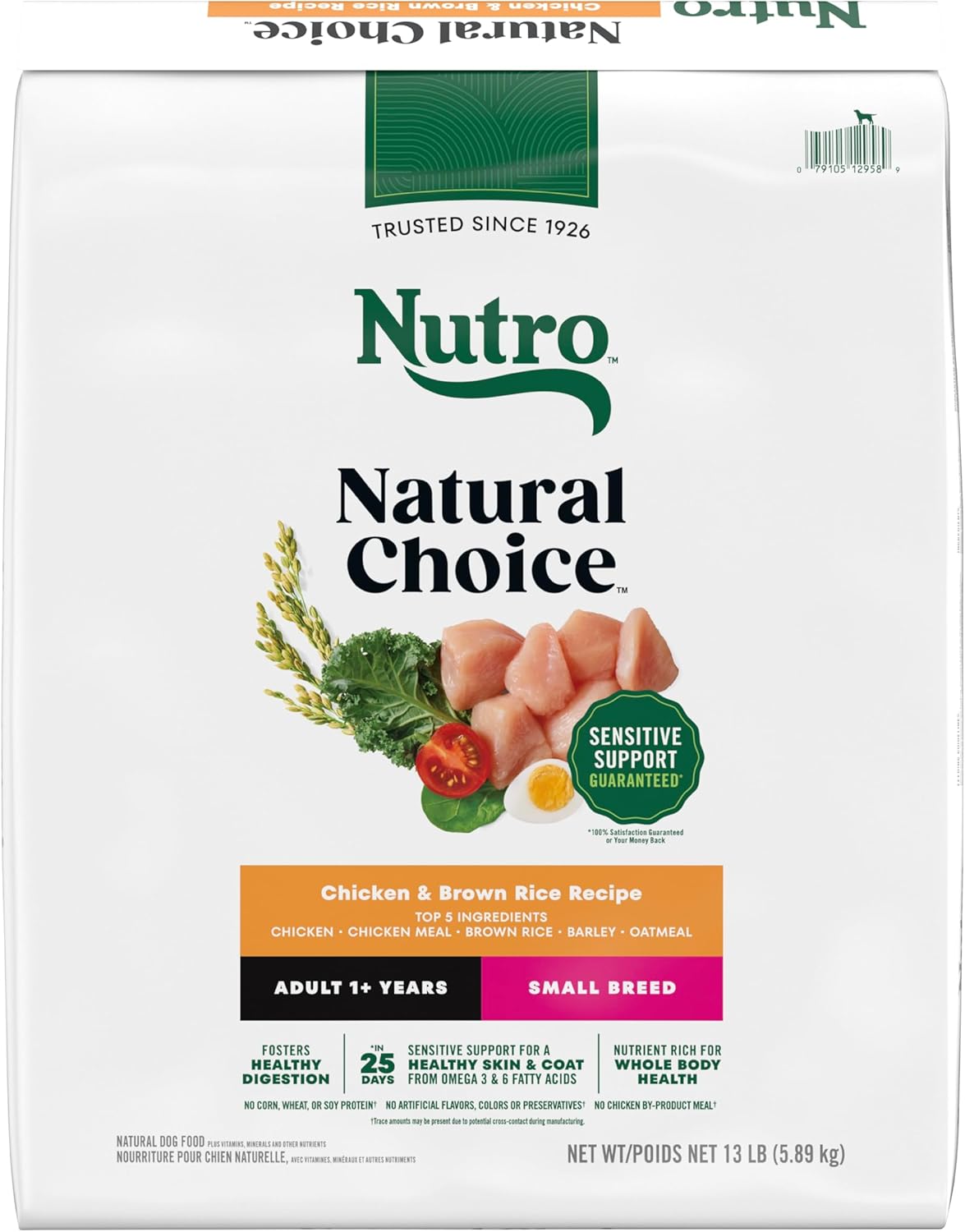 Nutro Natural Choice Small Breed Dog Food for Healthy Skin