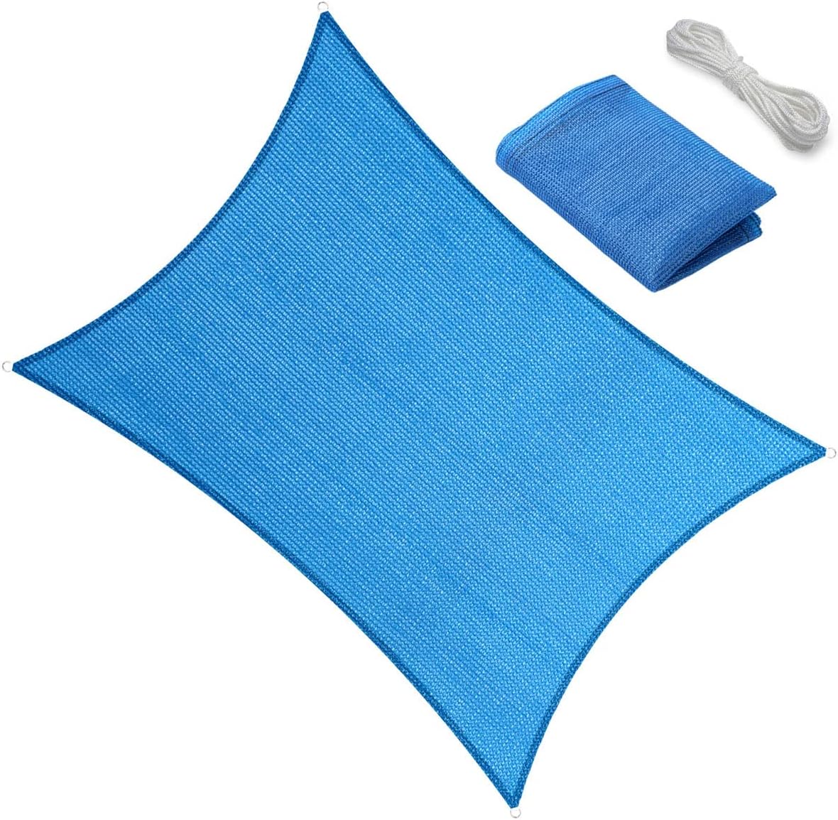 18ft x 21ft Sun Shade Sail Canopy for Outdoor Patio and Garden