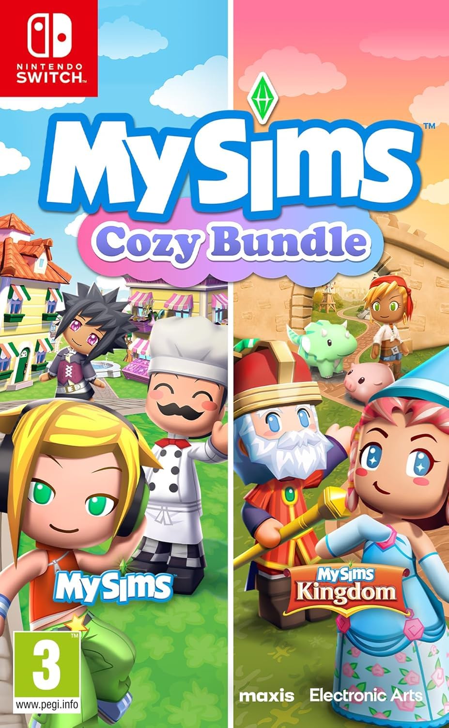 MySims Cozy Bundle Switch: Adorable Friends Await You