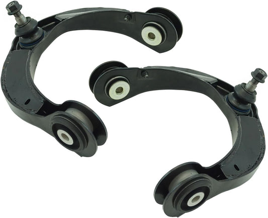 TRQ Front Upper Control Arm Set for 2011-2015 Dodge Durango