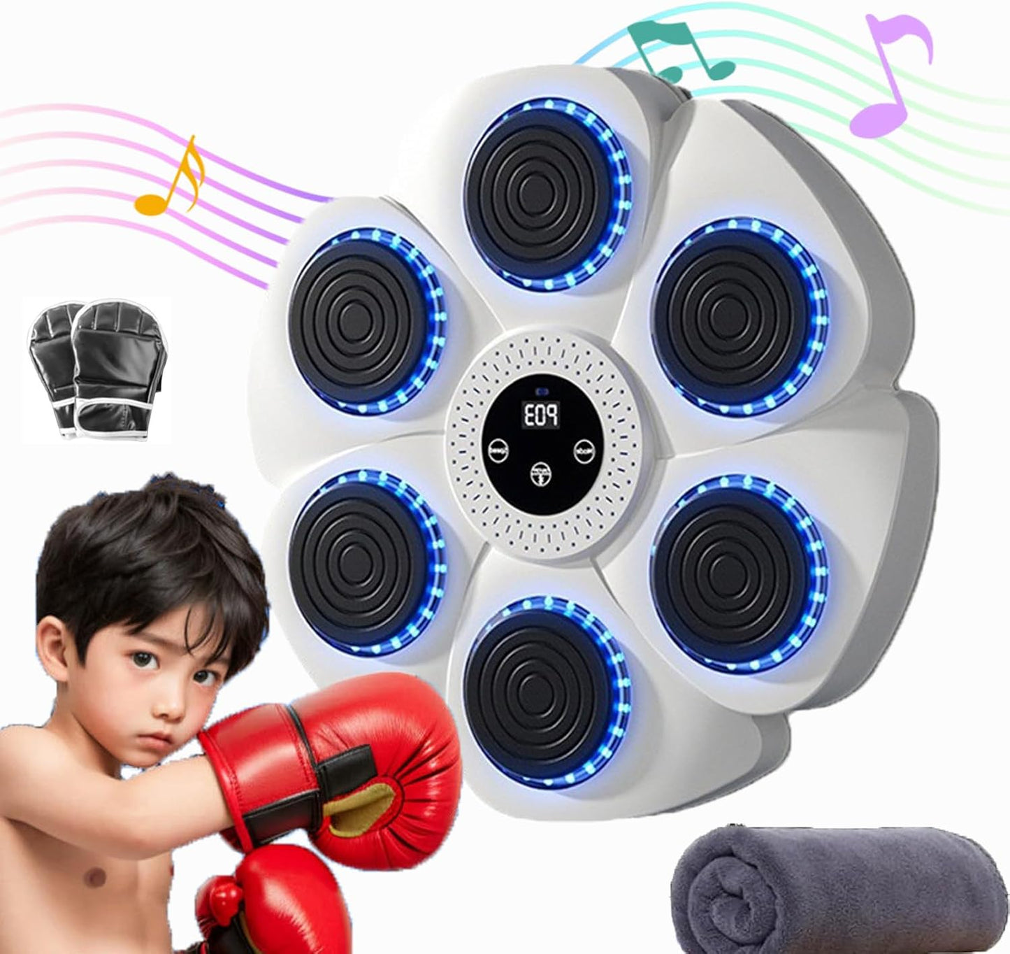 Kids Music Boxing Machine - Fun Workouts!