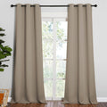 NICETOWN Patio Glass Door Blackout Curtains for Privacy and Style