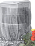 Round Ground Air Conditioner Cover - Waterproof Heavy-Duty Protection