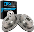 TRQ Rear Brake Rotors Set Vented Compatible with 2015-2021 Colorado