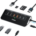 USB C Hub Ethernet 10-in-1 Laptop Docking Station - 4K@60Hz, 100W PD