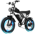 Ridstar Electric Bike for Adults 1500W - Fat Tire E-MTB