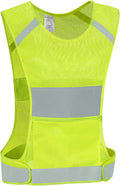 Reflective Vest Safety Running Gear with Pocket - 360 High Visibility